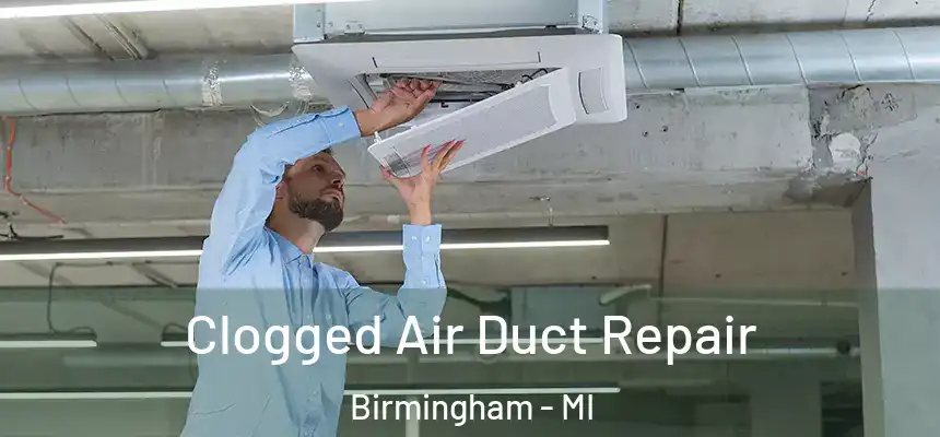 Clogged Air Duct Repair Birmingham - MI