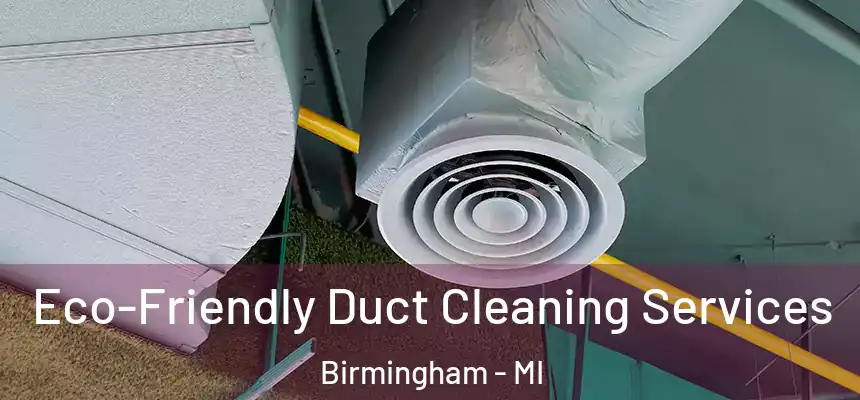  Eco-Friendly Duct Cleaning Services Birmingham - MI
