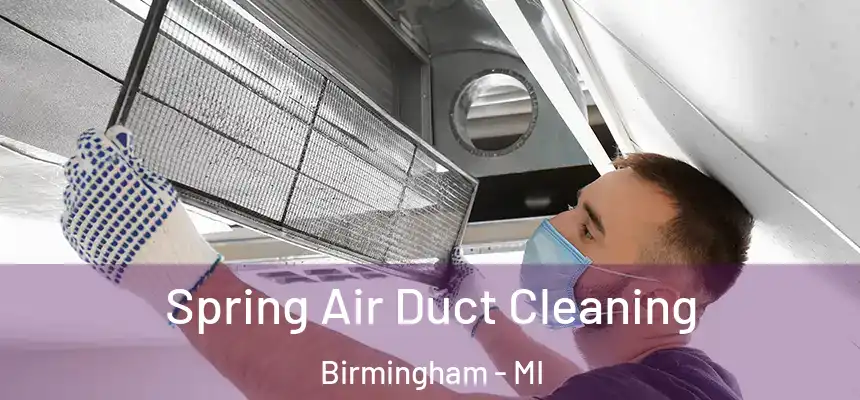 Spring Air Duct Cleaning Birmingham - MI
